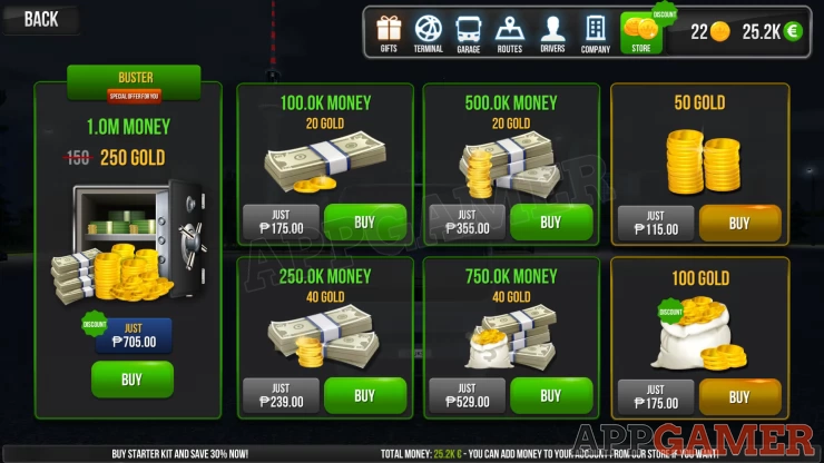 What can I buy with real cash?