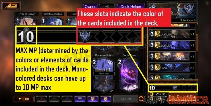 How to use the Deck Editor