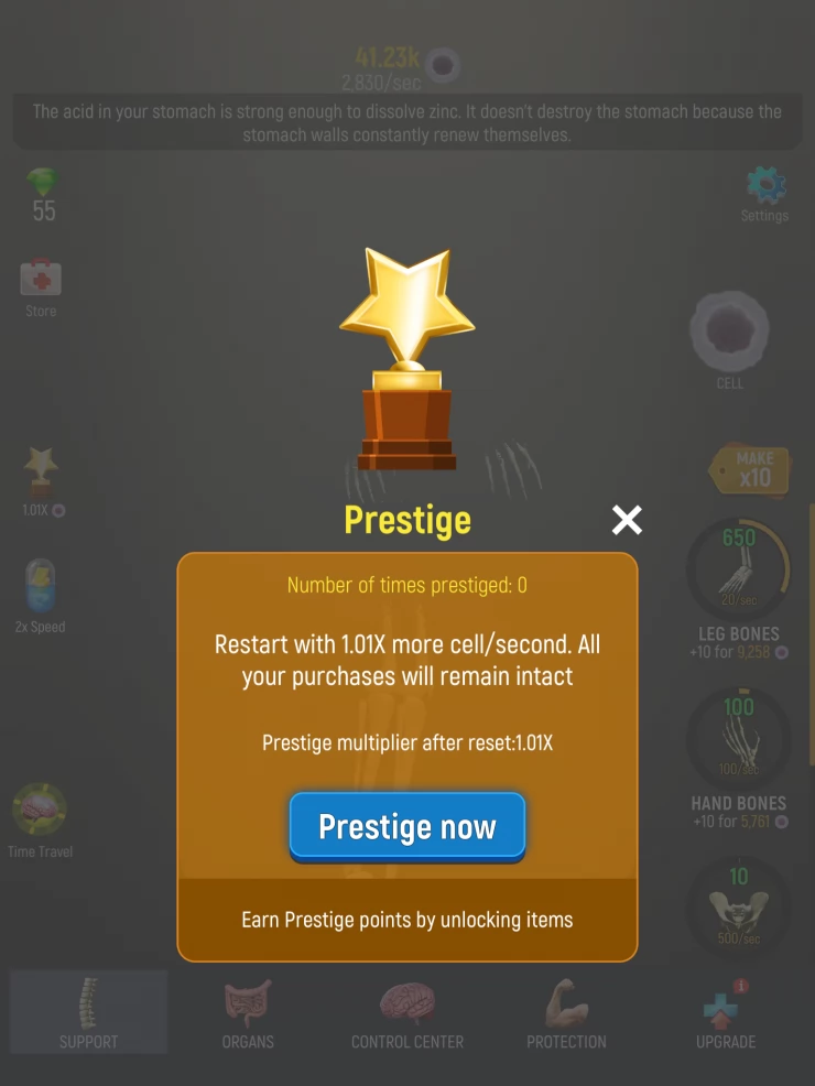 Prestige - Start Over on a Higher Multiple