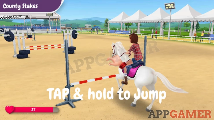 How to control Horse Jump