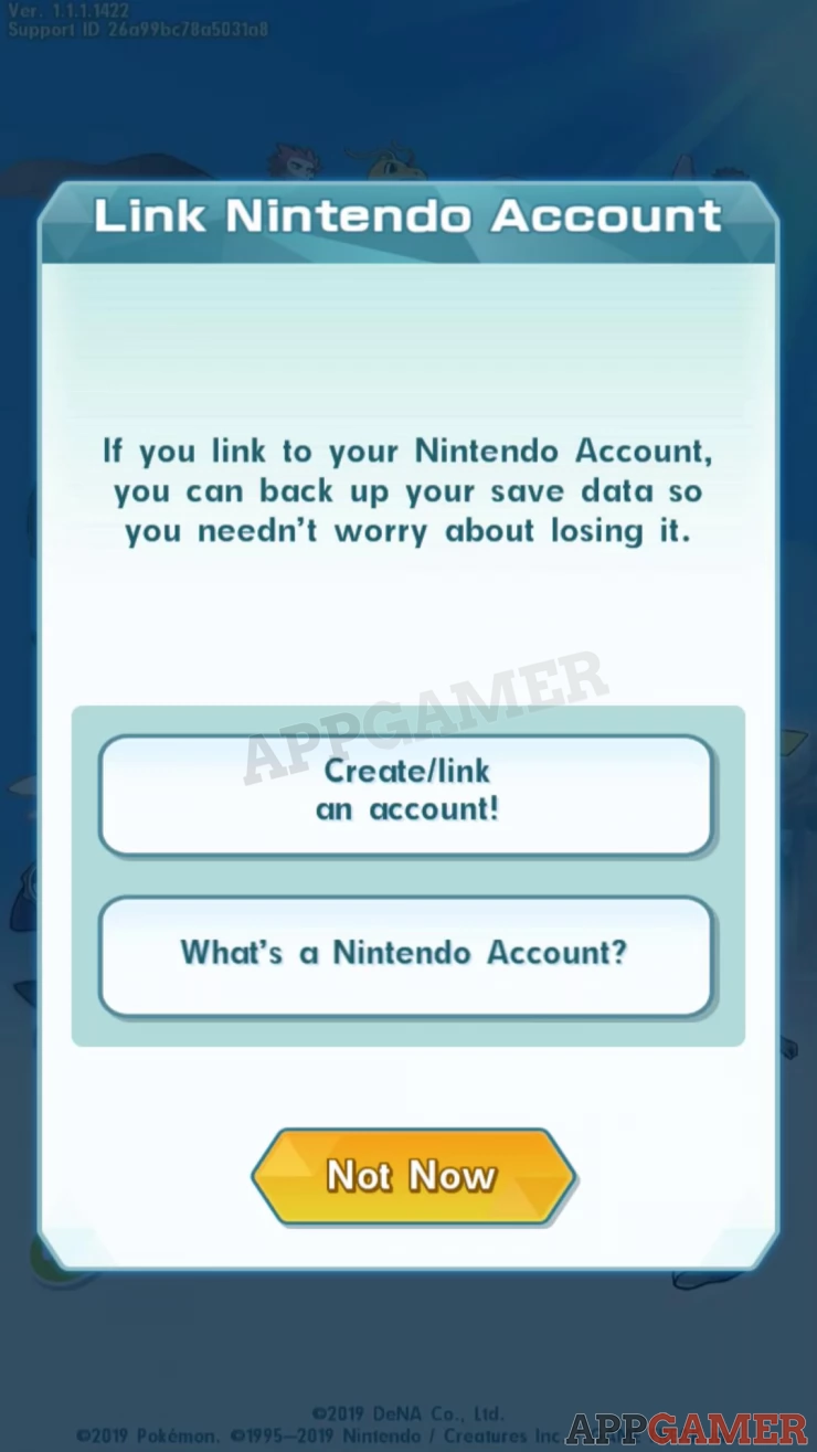 Creating your account