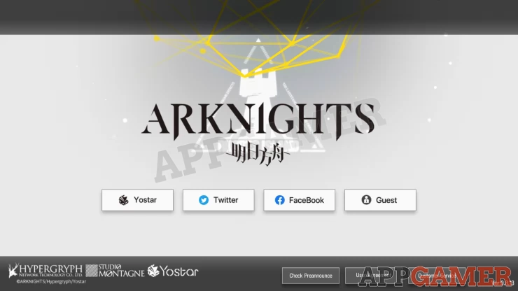 Arknights Account Creation