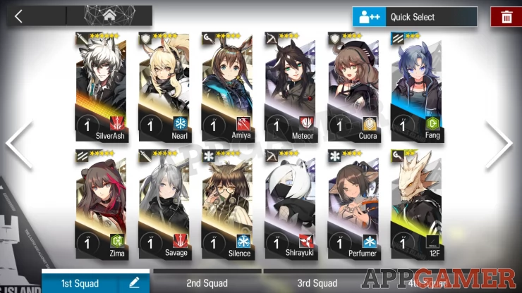 Arknights Squads