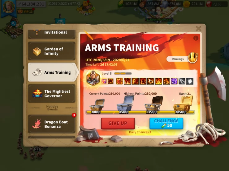 Arms Training