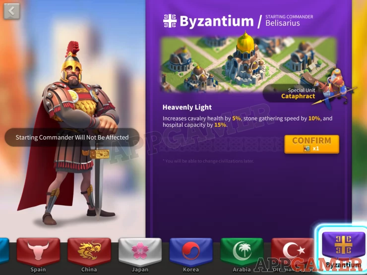 Byzantium - Great for advanced players that prefer Cavalry