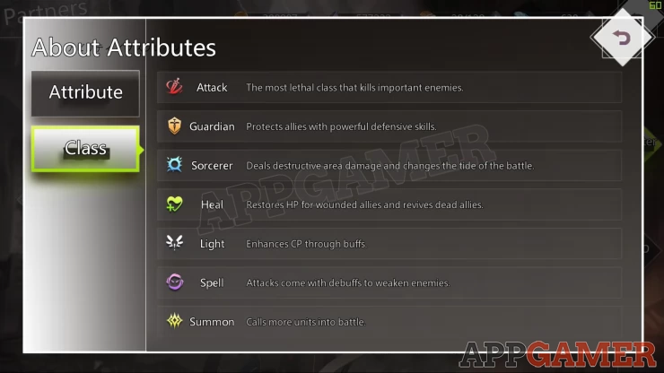 Attributes and Character Class