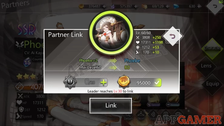 How to Level Up and Link Partners