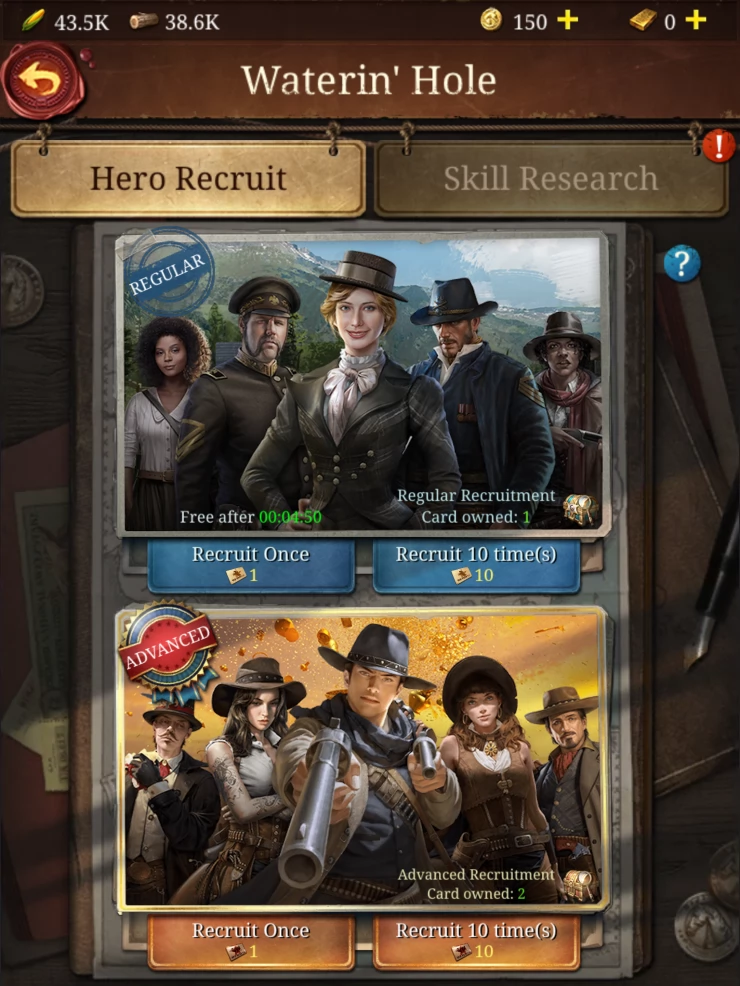 Recruiting Heroes