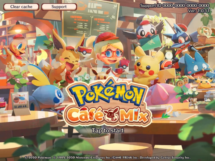 Pokemon Cafe Mix