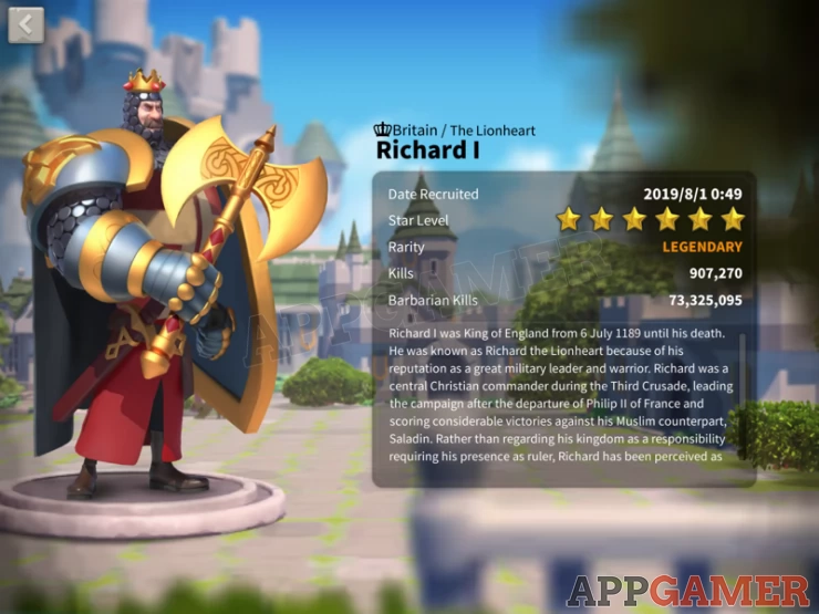 Richard, one of the Best Infantry Commanders in the Game