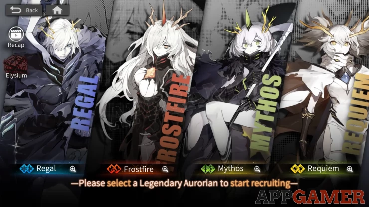 You can recruit strong 6-Star Aurorians