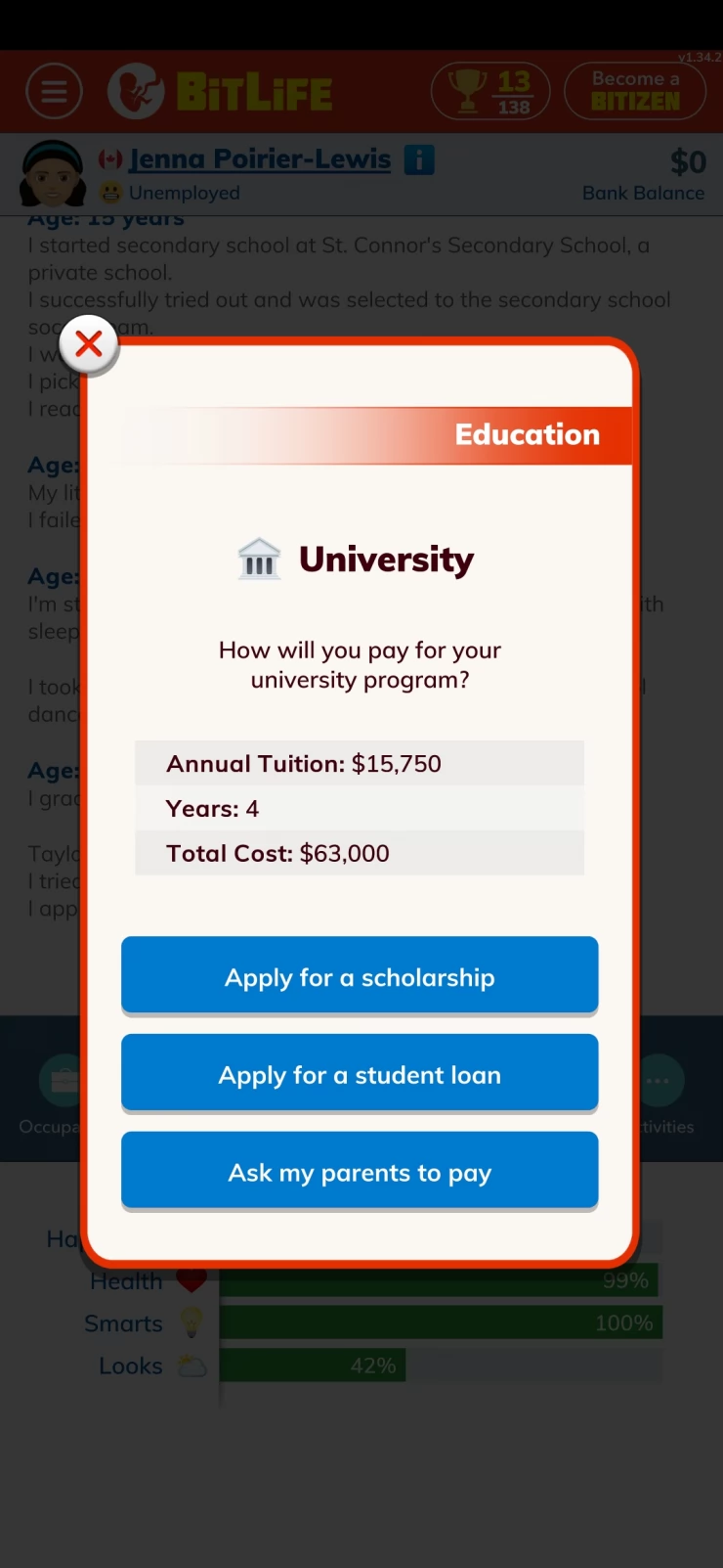 Apply for a Scholarship if your smarts are high