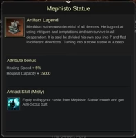 Mephisto Statue