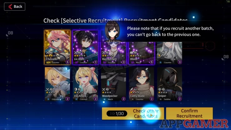 Counter Side Character Recruitment Guide