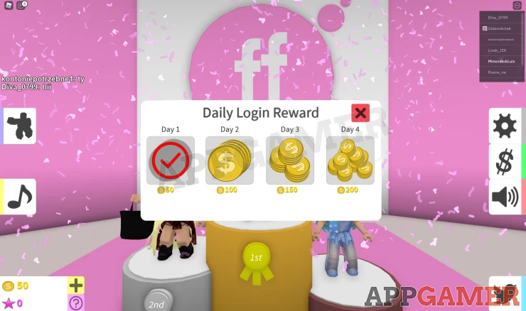 Daily Login Reward