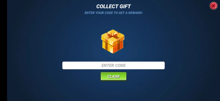 Entering Gift Codes in Fishing Clash