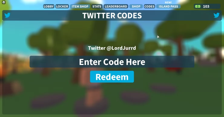 How to Enter Island Royale Codes