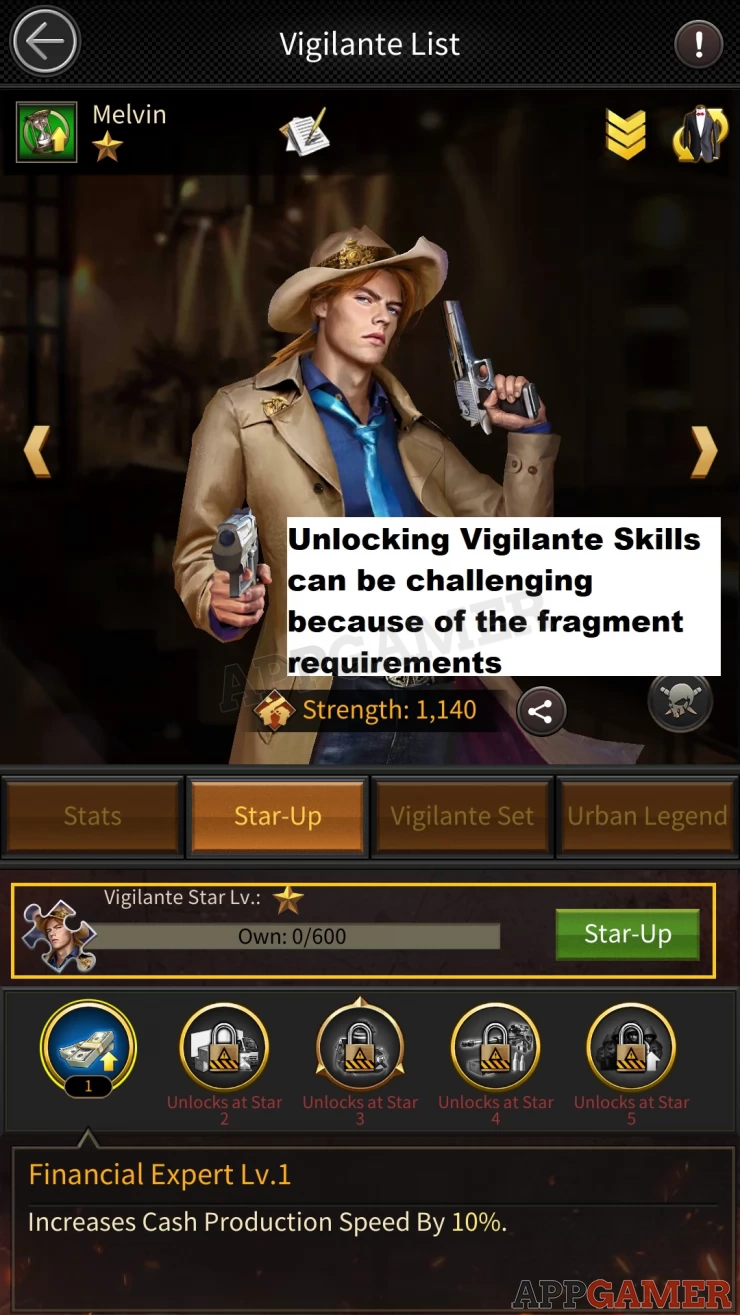 Fragments are needed to unlock their remaining skills