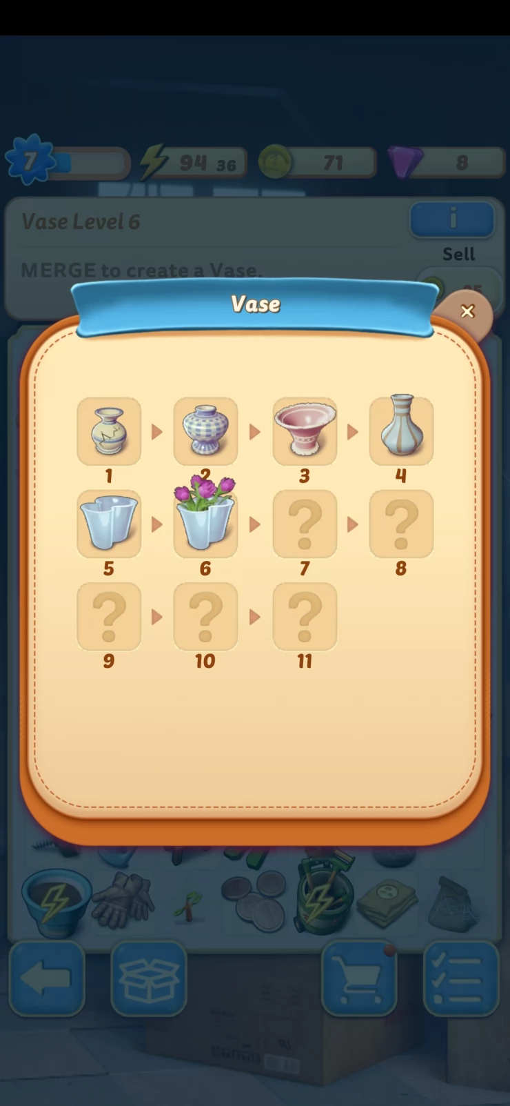 Vase Level 6 Spawns Seeds