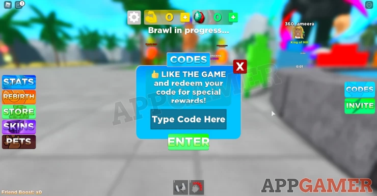 Roblox Muscle Simulator Codes - Touch, Tap, Play