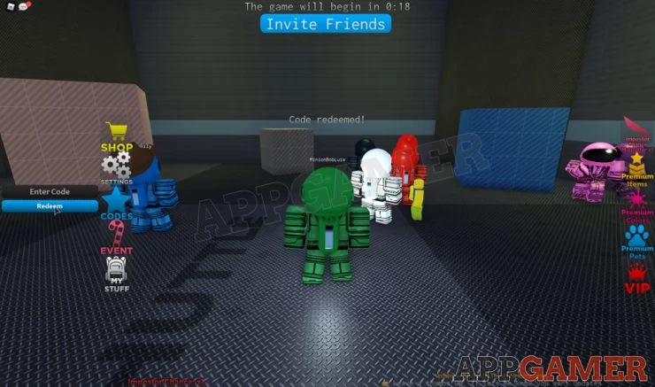 How to Enter Roblox Imposter Codes