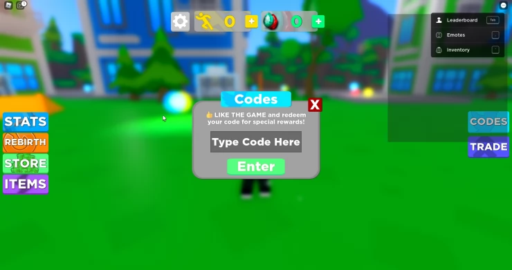 Running Simulator Code Entry