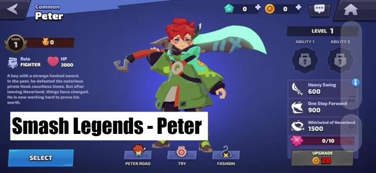 Peter is Useful with his Big Sword!