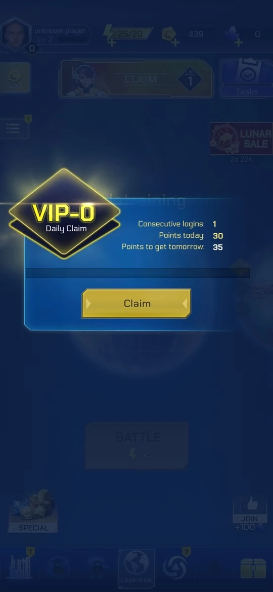 VIP Bonus Rewards