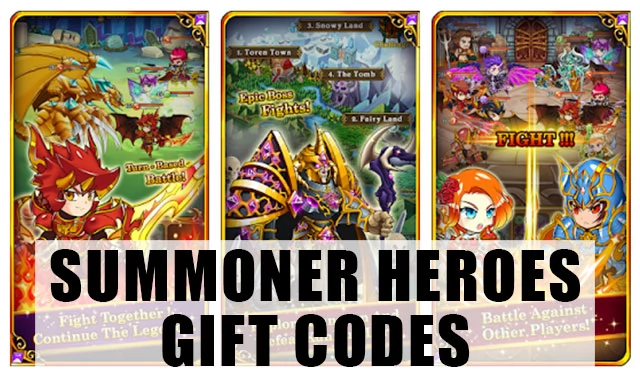 Summoner Heroes Gift Codes (September 2023)