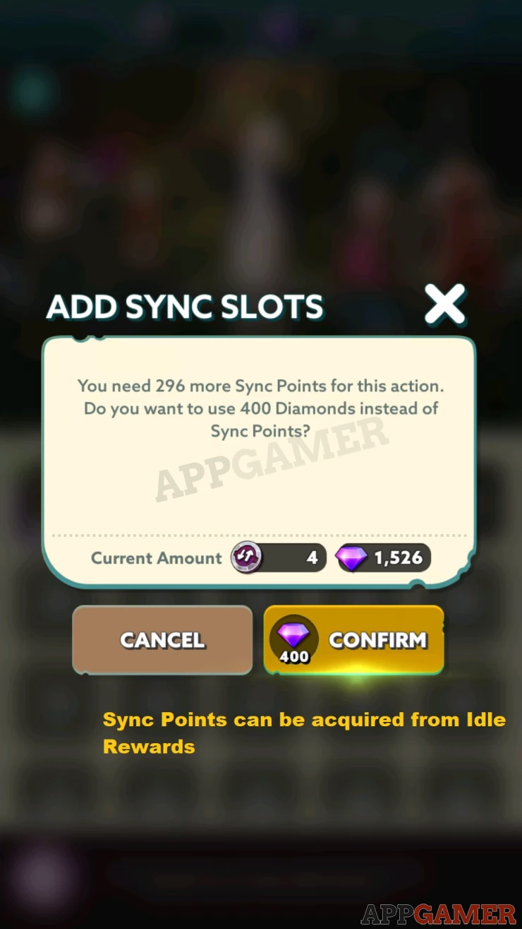 Use Sync Points or Diamonds to add more Sync slots