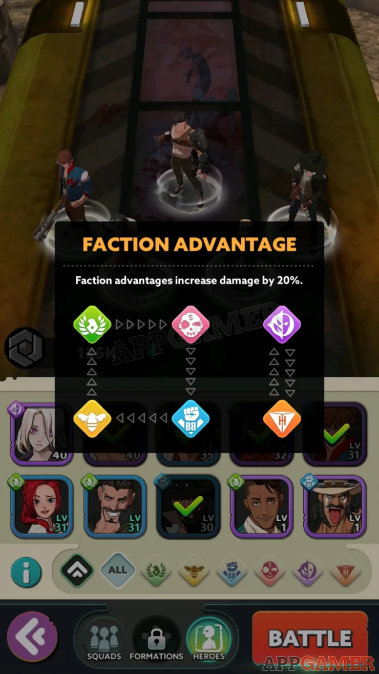 Faction Advantage