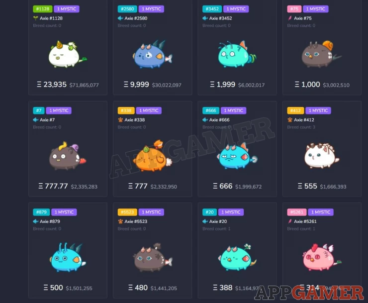 What are Mystic Axies? 