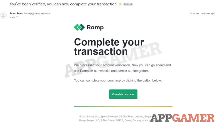 How to Fund your Ronin Wallet Directly (Using Ramp)