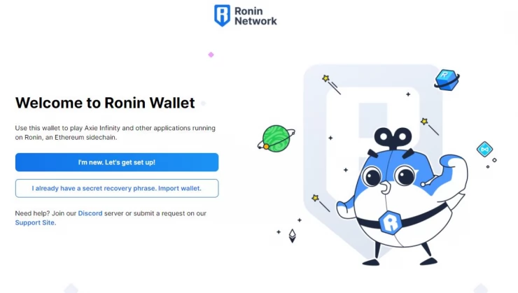How to Create a Ronin Wallet