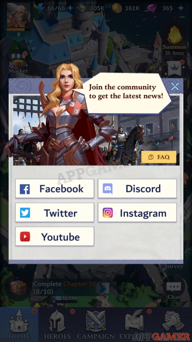 Check the community section to learn about the updates, you can also find redeem codes here