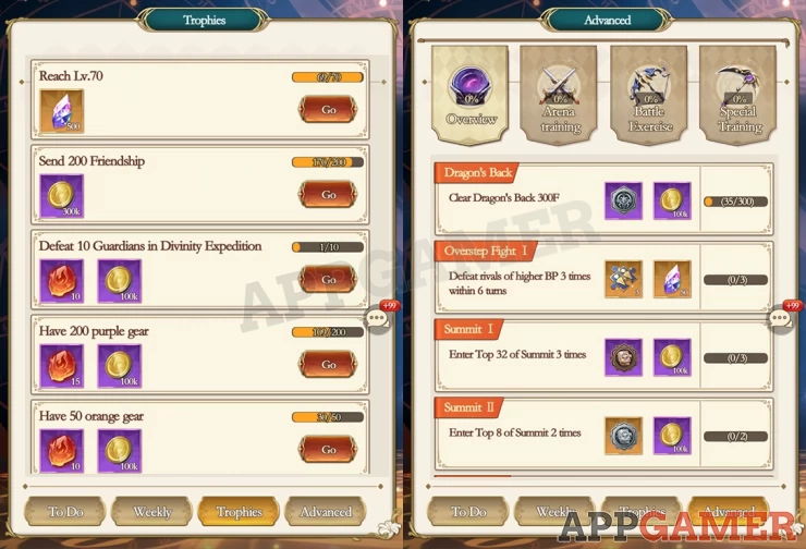 Tasks and Quests