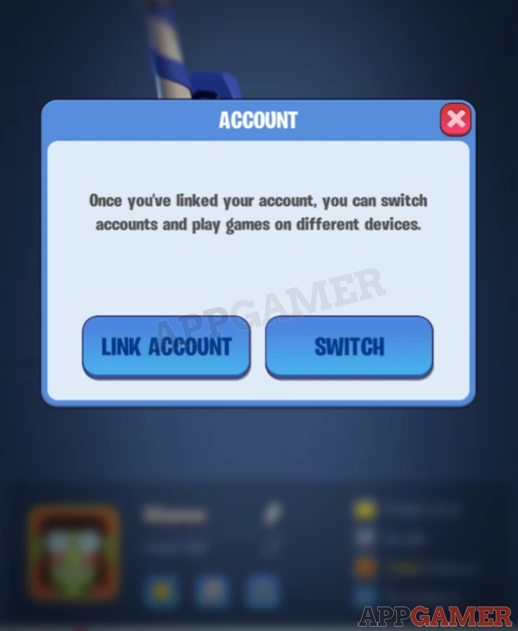 How to link and transfer your account