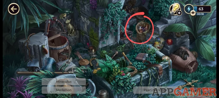 Find the Miraculus plant in the Ruins