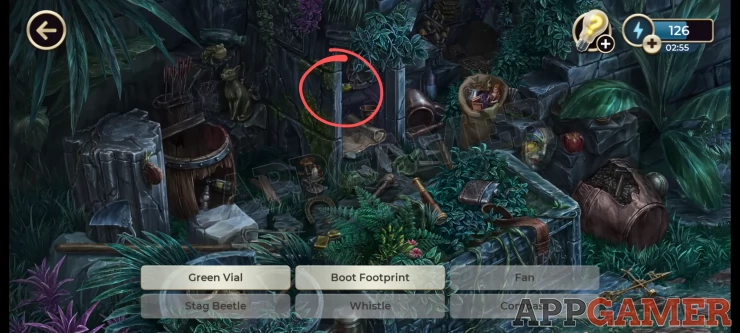 Find the Second Vial in the Ruins