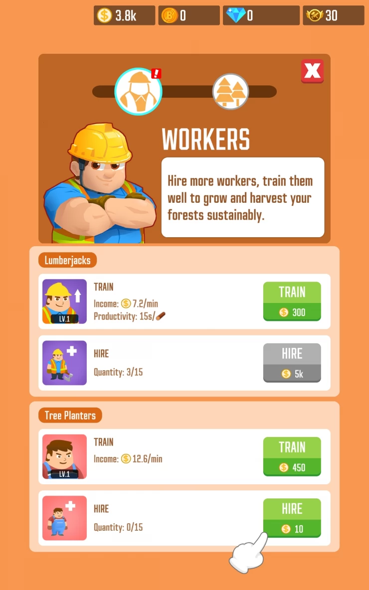 More Workers!