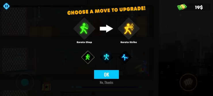 upgrade your favourite moves to become more powerful