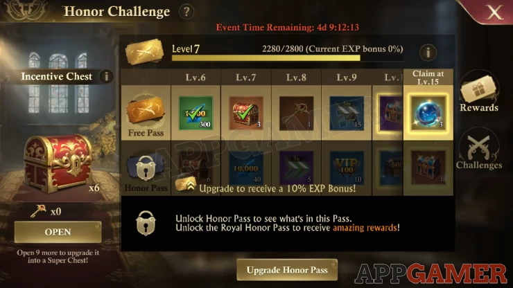 Honor Challenge