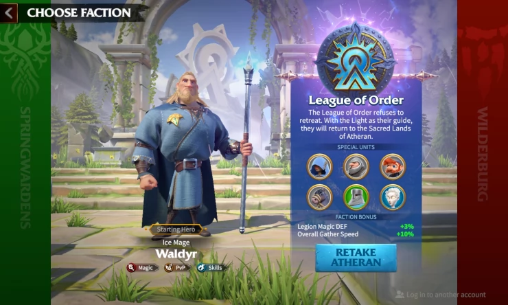 League of Order faction