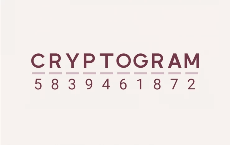 Cryptogram Letters and Numbers