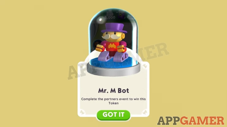 Mr M Bot Token - Part of the Grand Prize Pack