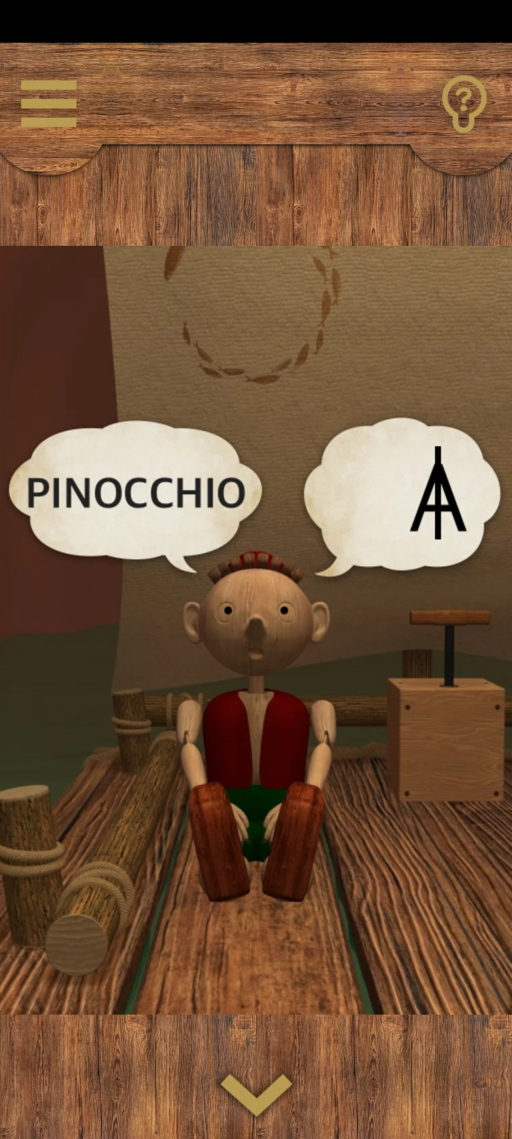 Room Escape Game - Pinocchio Walkthrough Completed - Spoiler Free
