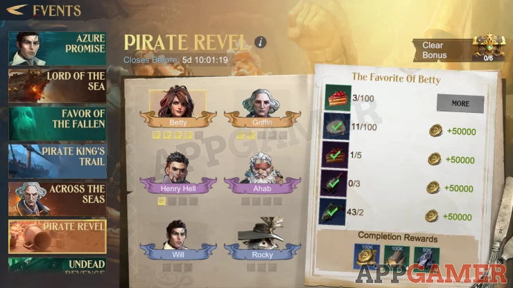 Pirate Revel Event