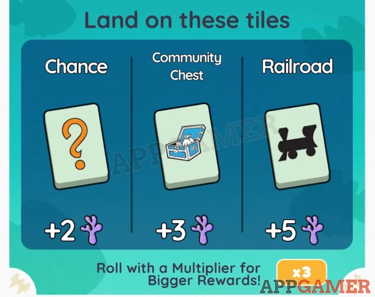 Land on These Tiles to Collect Points in Sea Safari