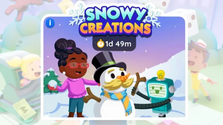 Monopoly Go Snowy Creations Rewards	