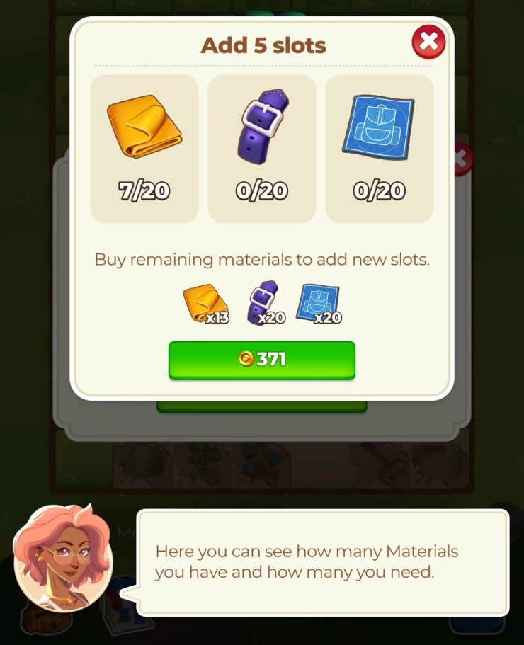 Special Items for More Inventory Slots